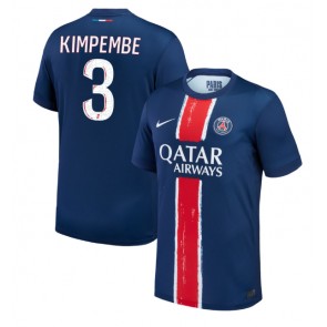 Billiga Paris Saint-Germain Presnel Kimpembe #3 Hemmatröja 2024-25 Kortärmad